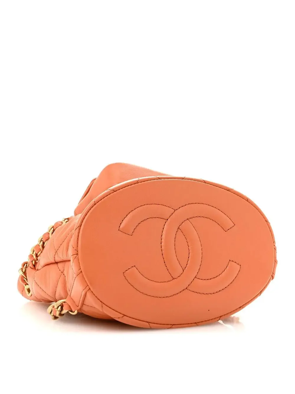 Chanel Calfskin Quilted Small Cc Chain #359261C45B